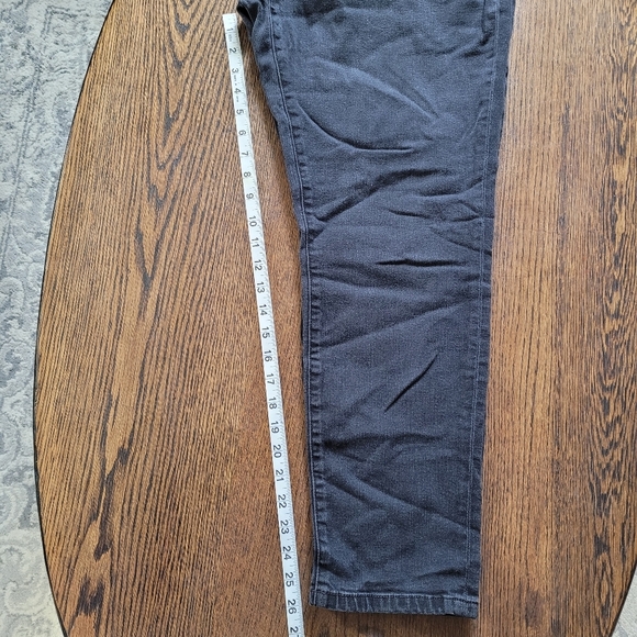 SOHO NY & Co Faded Black Curvy Boyfriend Jeans Size Women's 18 - Picture 8 of 11